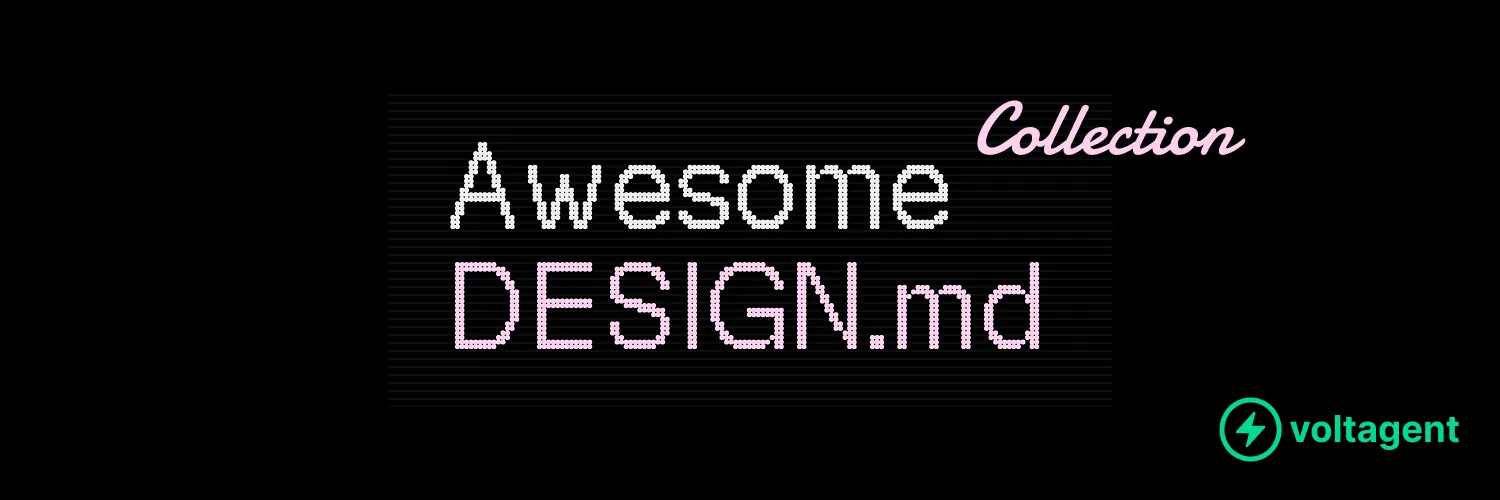 Awesome DESIGN.md Collection