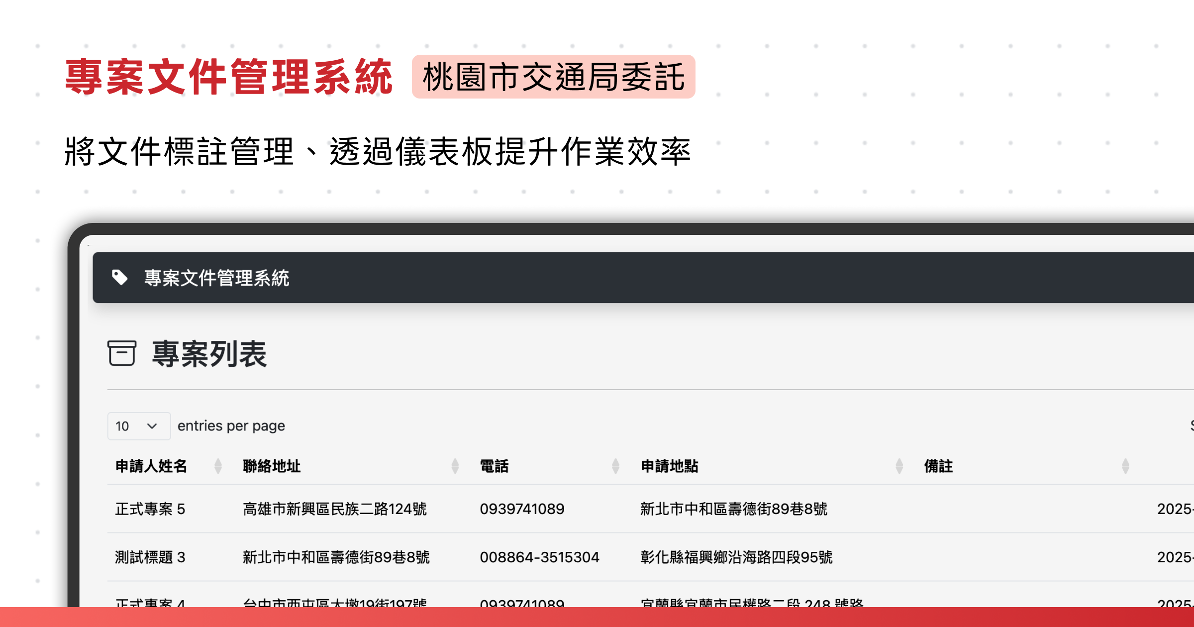 專案文件管理系統
